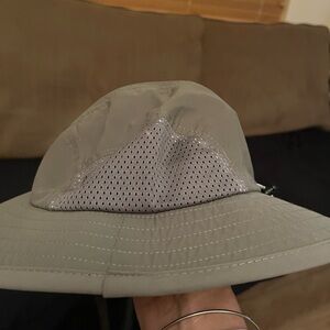 SunDay Afternoons Kids Wide Brim Sun Protection Green Hat Youth Size 5+ year